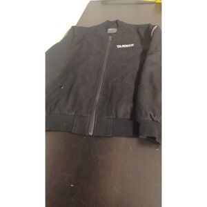 ASOS Jacket Mens Medium Black Full-Zip Bomber Training US Flag Shoulders‎